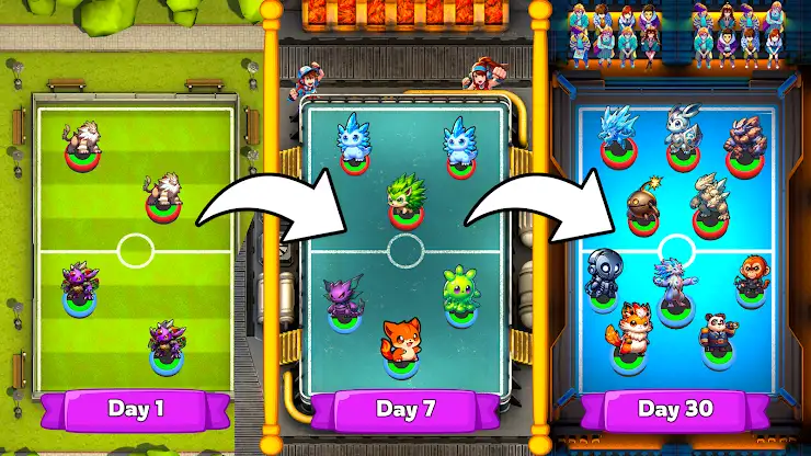 1 v 1 Puck Mon Monster Battles screenshot 3