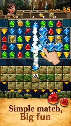 Jewels Atlantis: Puzzle game screenshot 5
