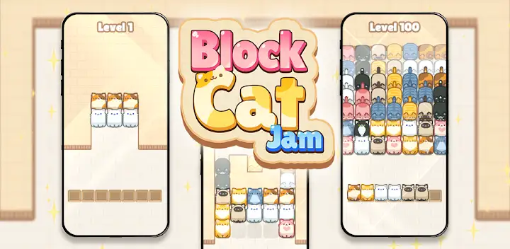 Box Cat Jam : Block Match — Android game banner