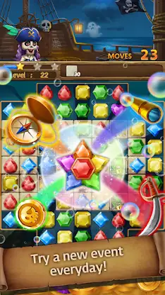 Jewels Ghost Ship: jewel games screenshot 2