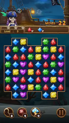 Jewels Ghost Ship: jewel games screenshot 6