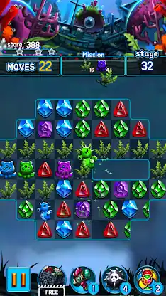Jewel Kraken: Match 3 Blast screenshot 7