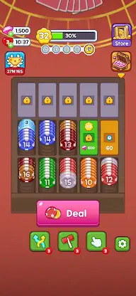 Pocket Chip! Coin Sort Puzzle screenshot 5