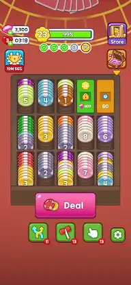 Pocket Chip! Coin Sort Puzzle screenshot 2