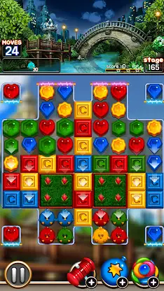 Jewel Royal Garden: Match 3 screenshot 5