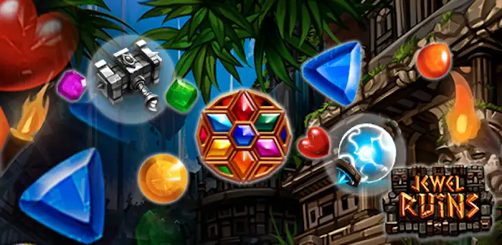 Jewel Ruins: Match 3 Blast — Android game banner