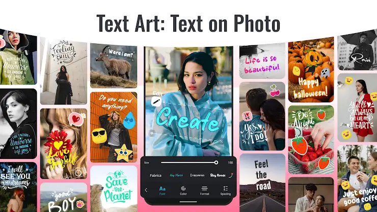 Text Art: Text on Photo screenshot 1