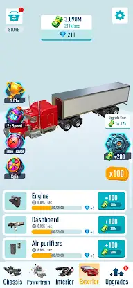Idle Truck — 3D simulator game screenshot 5