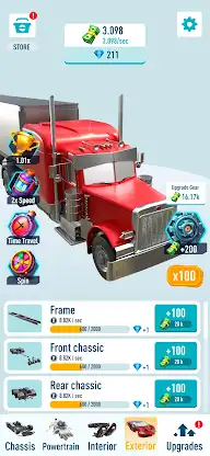 Idle Truck — 3D simulator game screenshot 1