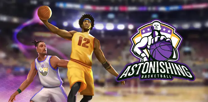 Astonishing Basketball Manager — Android game banner