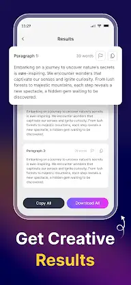 AI Paragraph: Essay & Story AI screenshot 3