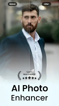 AI Photo Enhancer and Upscaler screenshot 1