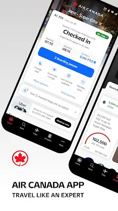 Air Canada + Aeroplan screenshot 1