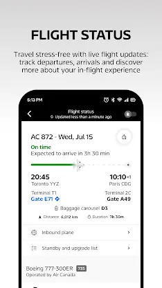 Air Canada + Aeroplan screenshot 3
