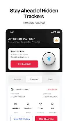 AirTag Detector & Finder screenshot 1