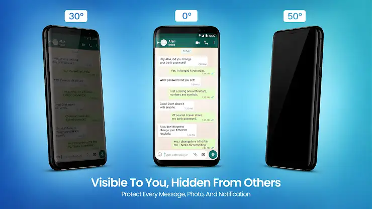 Privacy Display - Hide Screen screenshot 1