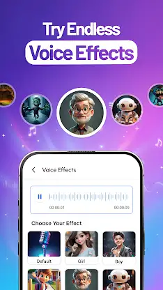 Voice Changer Boy to Girl screenshot 2