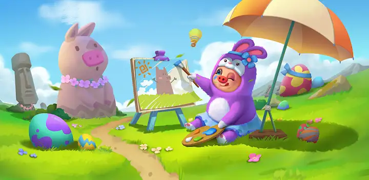 Piggy GO - Clash of Coin — Android game banner