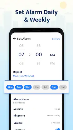 Simple Alarm Clock screenshot 2
