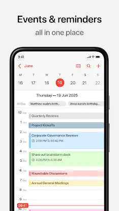 Calendar Planner – Organizer screenshot 1