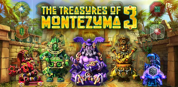 Treasures of Montezuma 3. Game — Android game banner