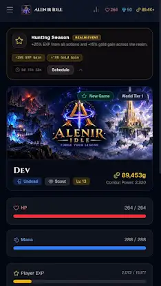 Alenir Idle screenshot 1