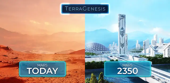 TerraGenesis - Space Settlers — Android game banner