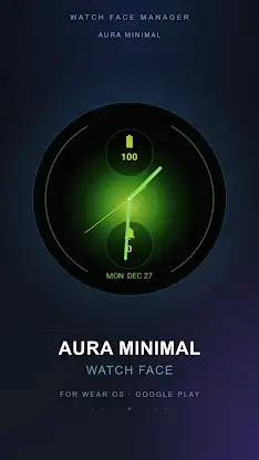 Aura Minimal Watch Face screenshot 3