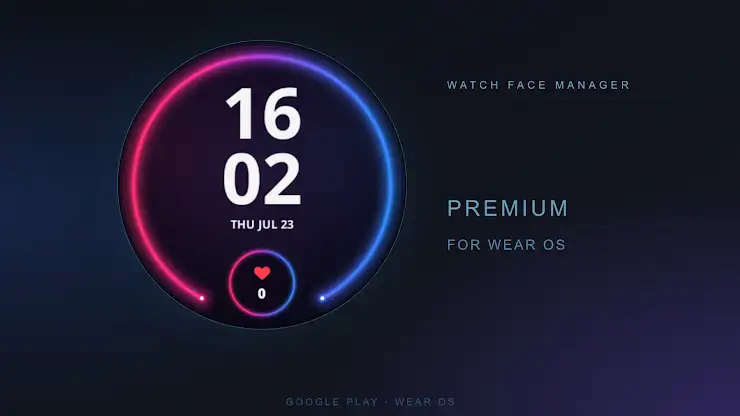 Aurora Arc Watch Face screenshot 1