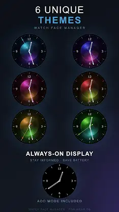 Aurora Orb Watch Face screenshot 2