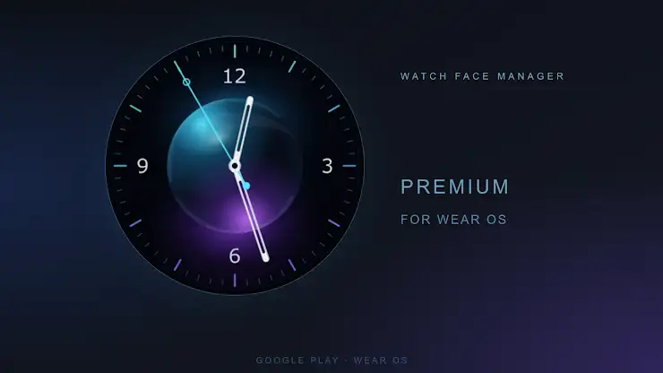 Aurora Orb Watch Face screenshot 1