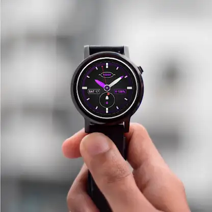 Biker Chrome - watch face screenshot 4