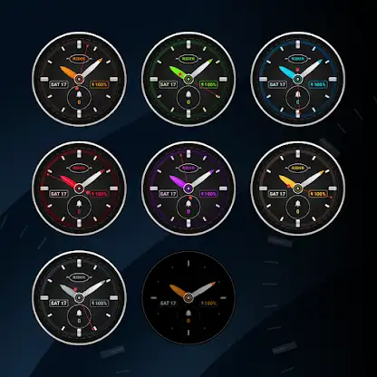 Biker Chrome - watch face screenshot 3