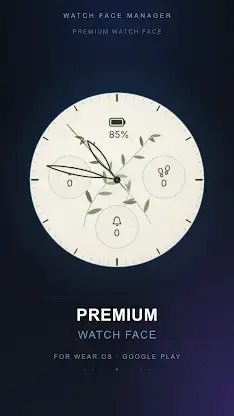 Botanic Calm Watch Face screenshot 4