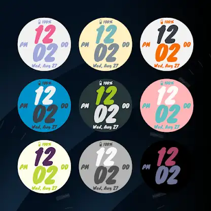 Candy Time Watch Face screenshot 3