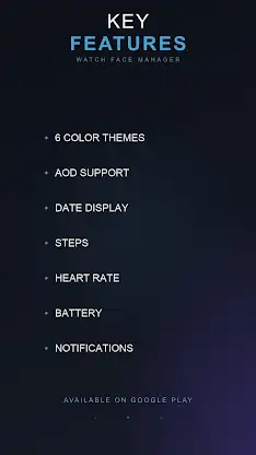 Chroma Halo Watch Face screenshot 3