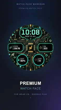 Circuit Sentinel Watch Face screenshot 4