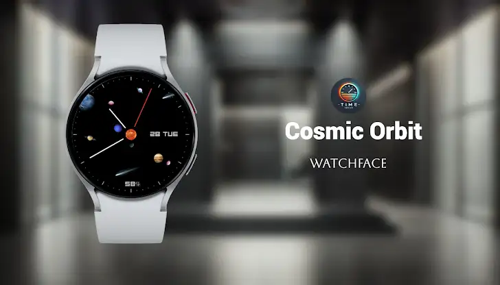 Cosmic Orbit Watch Face screenshot 1
