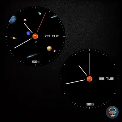 Cosmic Orbit Watch Face screenshot 3
