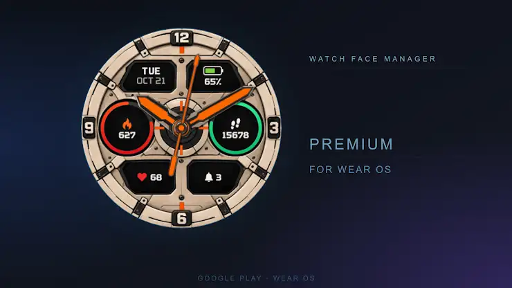 Desert Bulwark Watch Face screenshot 1