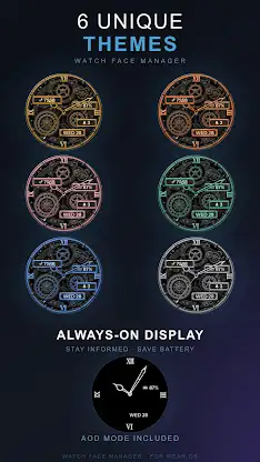 Gilded Mechanism Watch Face screenshot 2