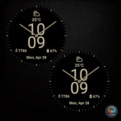 Golden Age Watch Face screenshot 3