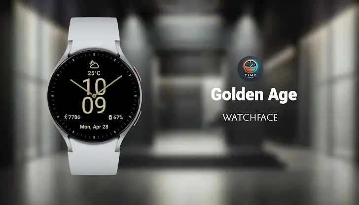 Golden Age Watch Face screenshot 1