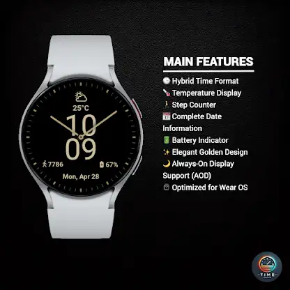 Golden Age Watch Face screenshot 2