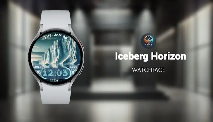Iceberg Horizon Watch Face screenshot 1