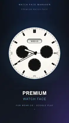 Ivory Chrono Watch Face screenshot 4