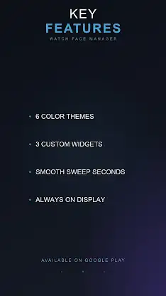 Kintsugi Noir Watch Face screenshot 3