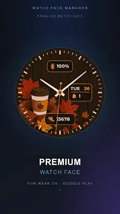 Maple Hearth Watch Face screenshot 4