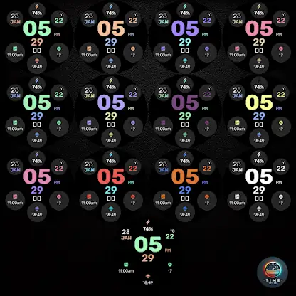 Master Minute Watch Face screenshot 3