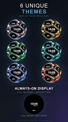 Mercury Opal Watch Face screenshot 2